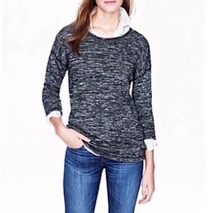 J.Crew Jaspé Space Dye Wool‎ Blend Sweater